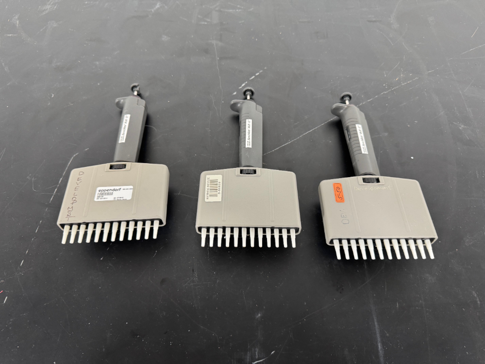 Image of Oxford Benchmate Multi 12 Multichannel Pipettes - Quantity 3